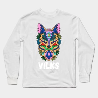 Vilks latviski latviešu valoda Long Sleeve T-Shirt